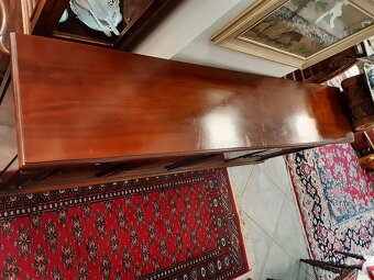 Celomasivni komoda - ořech - 9