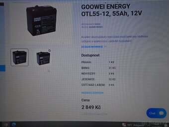 Elektrický invalidní vozík, zcela nové akumulátory - 9