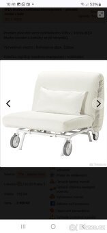 Rozkládací křeslo IKea - 9