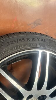Letní alu kola Passat 18” rozteč 5x112 s pneu Barum - 9