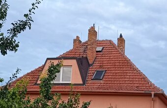 Nátěry střech, opravy komínů. - 9