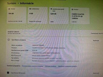 Herný počítač i7-3770 / RX 570 / SSD + HDD / RGB / Win11 - 9