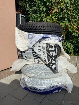 Sada 4× alu kola DEZENT + zimní pneumatiky Point S Wintersta - 9