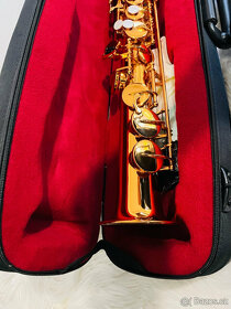 Predám nový B- soprán saxofón kópia-Henri Selmer, farba kráľ - 9