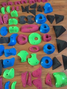 Nové lezecké chyty THEREX Boulder Set 192 kusů - 9