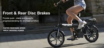 Skládací Elektrokolo 250w & 25km/h - 9