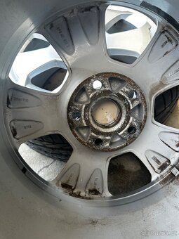 5x112 R17 7,5J ET54 Audi A3 + 225/45 R17 letné - 9