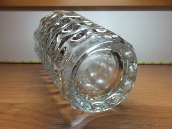 Masivní váza František Pečený - Sklo Union, váha 1448 g. - 9