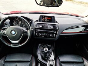 BMW 116D 85KW 2016 SPORT-LINE LED-KUŽE- PARK.SENZ. TAŽNÉ ZAŘ - 9