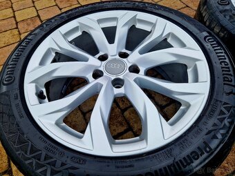 Letní sada originál AUDI 5x112 8x18 ET39 s pneu - 9