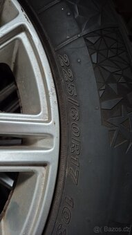 Zimní pneu Nexen 225/60 R17 + Alu kola Milano R17/5x114,3 - 9
