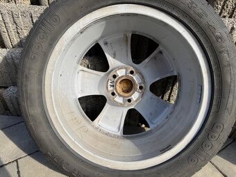 ALU kola orig.ŠKODA YETI-letní 225/50 17 Top stav - 9
