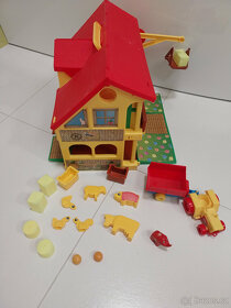 Farma, domeček s traktorem a se zvířátky - 9
