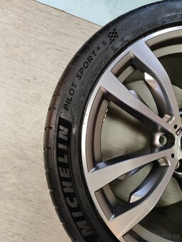 Originál disky 20" 5x120 BMW + pneu - 9