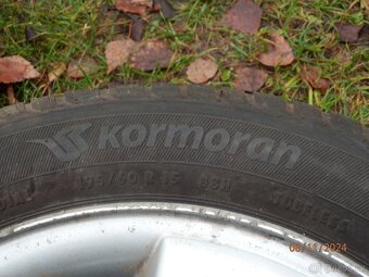 4xObuté letní lité kola na OPEL ASTRA G 195/60 R15 - 9