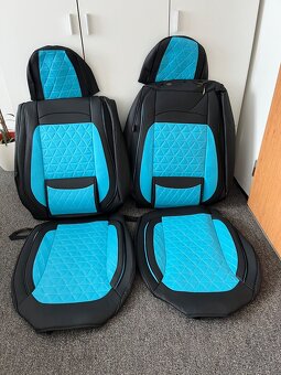 3D potah na autosedačku z kůže - 9
