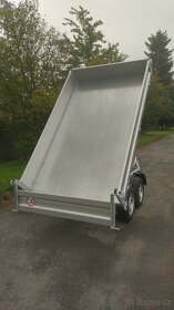 Nákladní jednostraně sklopný přívěs 2,7t - 9