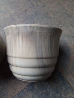 Keramické obaly na květináče-celkem 8 ks,zahrada,dekorace - 9