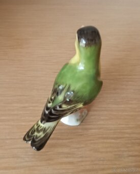 Porcelánová soška kohout Meissen - 9