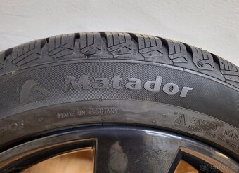 Alu kola R17 5x100 Škoda + zimní pneu 205/55/17 - 9