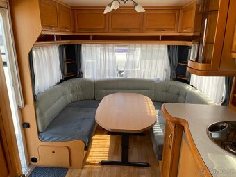 PRODÁNO Hobby Prestige 540, 4 osoby, stan, fr.postel, bojler - 9