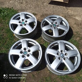 Orig.alu disky ŠKODA FABIA,RAPID,OCTAVIA 15"16"17" - 9