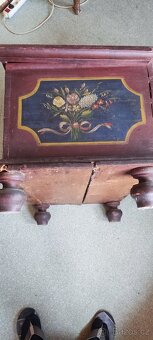 Původní starožitná truha 1810 - 9