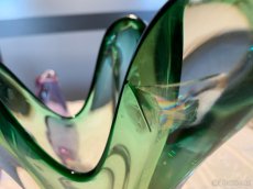 Historické barevné hutní sklo - designové - 9