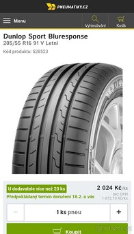 205/55 R16 Dunlop - 9