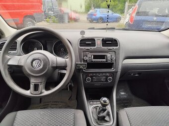 VW Golf VI 1.6TDI combi, 77kw, 2011, 251tis.km - 9