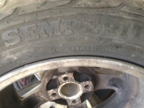 Alu WV 7 x 15" / 4 x 100/ pneu 195/50 x 15" SEMPERIT - 9