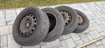plechove disky 6Jx16 E50 Mazda pneu 205/60/16 Nokian - 9