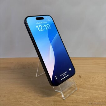 iPhone 15 Pro 128GB, modrý, eSIM (12 měsíců záruka) - 9