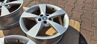 Alu kola originál Škoda Rapid 5x100 7x16 ET46 5JA 601 025 A - 9