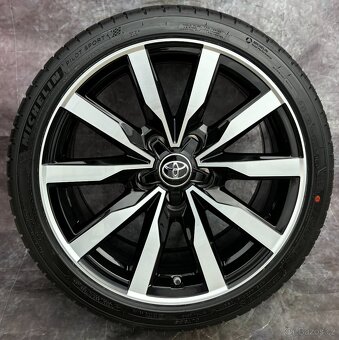 Nová originální Alu kola Toyota Corolla 225/40/18 letní - 9