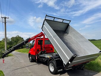 IVECO DAILY 50C15 do 3500 Kg sklápěč + Hydraulická ruka - 9