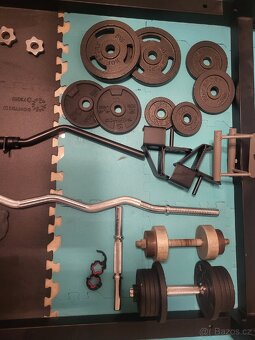 Posilovací sestava s multifunkční klecí - 9