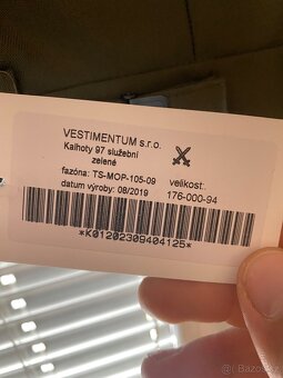 Služební stejnokroj vz. 97 AČR komplet - 9