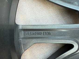 Prodám originál kola audi Q7/SQ7 - 9,5J x R21 x ET31 - 9