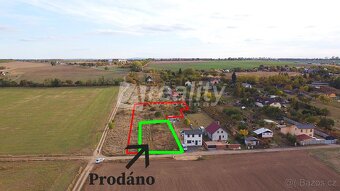 Prodej stavebního pozemku, Znojmo, Oblekovice, ev.č. 02071 - 9