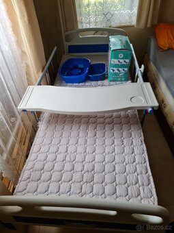 Elektrická polohovací postel Multibed s toaletou a matrací - 9
