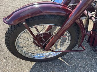 Triumph Speed Twin 500 OHV 1955 + sidecar - 9