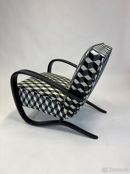 Luxusní křeslo Halabala H269 po kompletní renovaci - 9