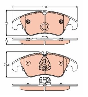 Kotouče, desky Audi B8, C7, Q5 - 9
