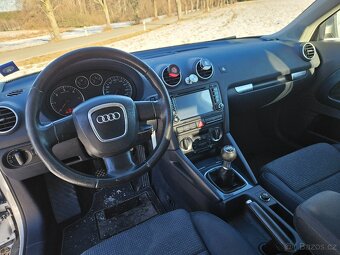 AudiAudi A3 2.0 tdi FRAW r.v.2008, 103 kW,dovoz IT.,dvouzono - 9