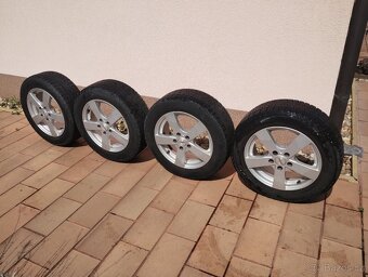 Alu kola Seat, VW, Škoda, Audi + zimní pneu 205/60 R16 - 9
