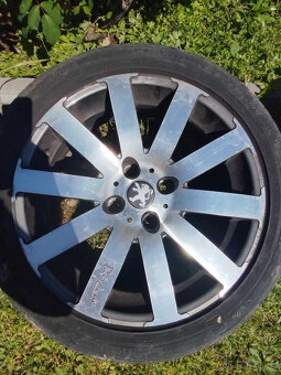 Letní gumy 225/45 R17 + alu kola 7,5Jx17H2 - 9
