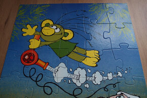 4x puzzle velké dílky - 9