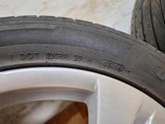 Alu kola R17 5x114,3 Renault + letní pneu 225/45/17 - 9