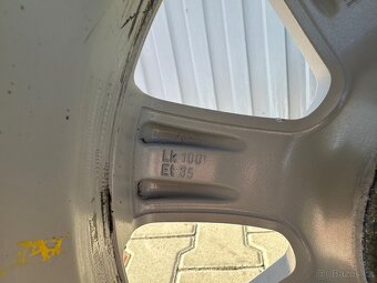 Prodám Alu disky 4x100 s Pneu Michelin 185/65R15 - 9